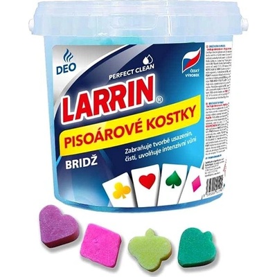 Larrin Pissoir Bridž Deo kostky do pisoáru 1 kg