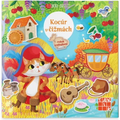 Kocúr v čižmách - príbeh s nálepkami