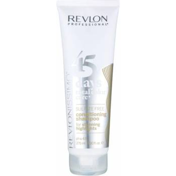 Revlon Revlonissimo Color Care шампоан и балсам 2 в 1 за коси с кичури и сиви коси без сулфати 275ml