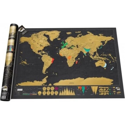 Zaparkorun Stieracia mapa sveta - Deluxe Edition