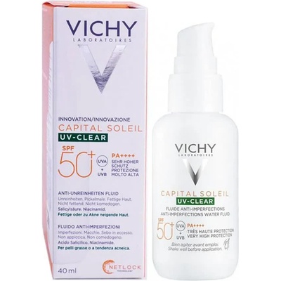 Vichy 125562 SPF50 40ml Sunscreen - Clear