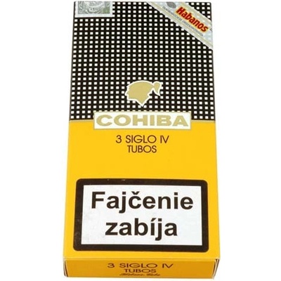 Cohiba Siglo IV Tubos 3 ks