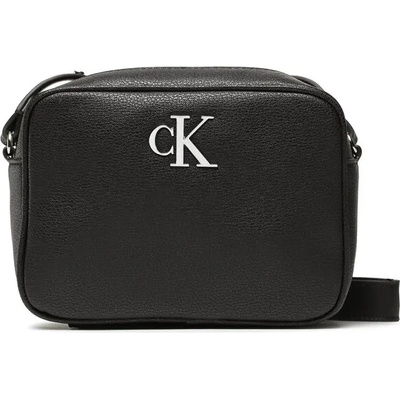Calvin Klein Дамска чанта Calvin Klein Jeans Minimal Monogram Camera Bag18 K60K610683 Черен (Minimal Monogram Camera Bag18 K60K610683)