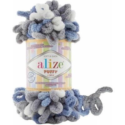 Priadza Alize Puffy Color, 100 g - 6075