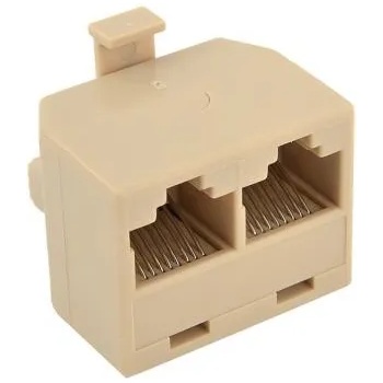 Image 1 of Vcom Съединител LAN VCom Coupler 1 Male / 2 Female, CT253 (CT253)