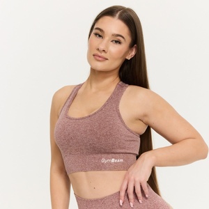 GymBeam Спортен сутиен FLO Mauve XL