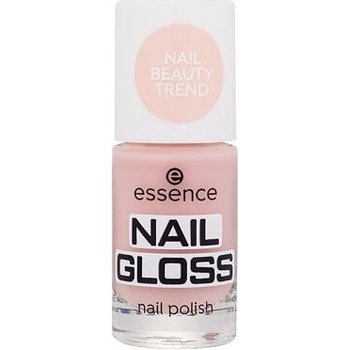 Essence Nail Gloss Nail Polish lak na nehty pro přirozený vzhled růžová 8 ml