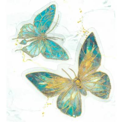 Dp Craft samolepky foliové DPNK-243 blue stardust DP