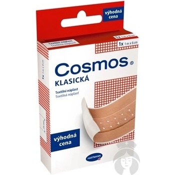 Cosmos Klasická textilná náplasť 8cm x 1m 1 ks - Hartmann