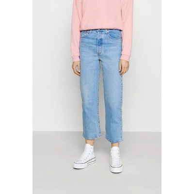 Levi´s dámske rifle ribcage straight ankle modré