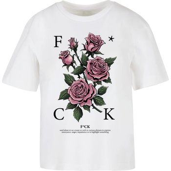 Mister Tee Тениска F*cking Roses Tee white XXLUB-MST168-00220 - Камуфлаж, размер S