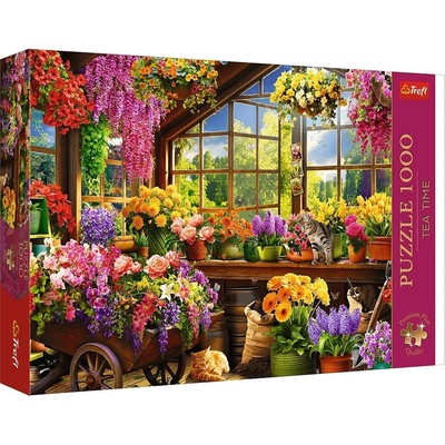 TREFL Premium Plus Quality Tea Time Príprava na jar 1000 dielov