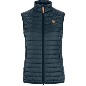 Fjällräven Дамски синтетичен елек Fjällräven Women's Abisko Padded Vest Synthetic vest - Navy (132-0635-0514)