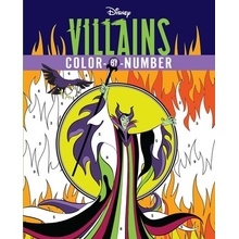 Disney Villains Color-By-Number Editors of Thunder Bay Press