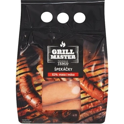 Tesco Grill Master Špekačky 1 kg