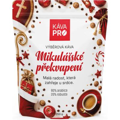 KávaPRO Mikulášské překvapení výběrová káva french press 250 g