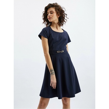 orsay Тъмносиня дамска рокля с колан ORSAY Orsay | Sin | ЖЕНИ | M
