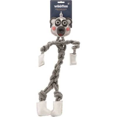 Wooffee pravá kůže provazový dlouhán panda 44 cm