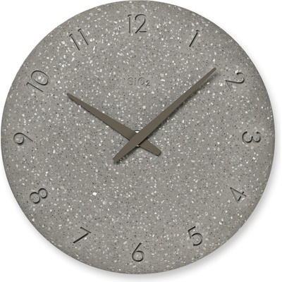 Lemnos Стенен часовник SiO2 сив (NY23-06 GY)