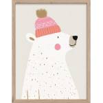 Styler Детска картина 30x40 cm White Bear - Styler (OB-14969)