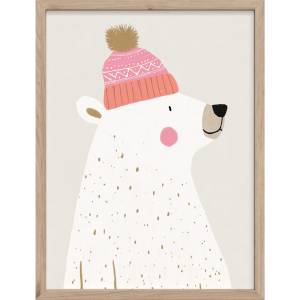 Styler Детска картина 30x40 cm White Bear - Styler (OB-14969)