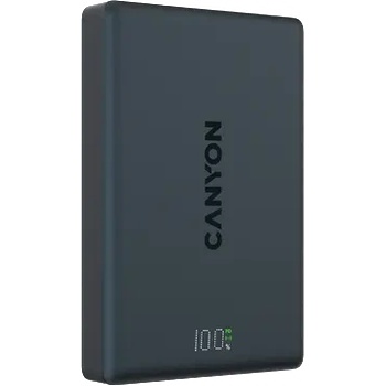CANYON magnetic power bank OnPower 511 PD20W 10000mAh Aluminium Interstellar Black (CNS-CPB511B)