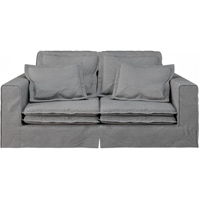 ROPEZ Сив диван 196 cm Nora - Ropez (Nora Bis tk. Crown 18)