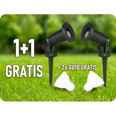 V-TAC LED žiarovka GU10 4,5W, 400lm, 100°/10-Teplá biela