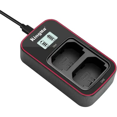 Двойно зарядно LCD NP-FZ100 USB Charger за Sony