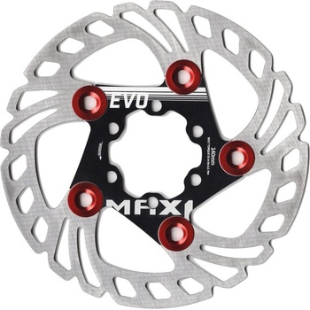 Max1 Evo 6 děr 140 mm černá