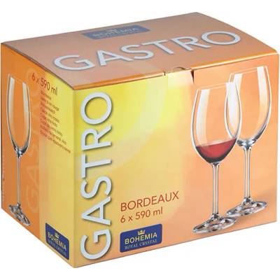 Bohemia Royal & Crystalite Чаша за вино Bohemia Royal Gastro 590ml, 6 броя (107950)