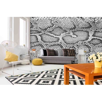 DIMEX ART s. r. o Самозалепваща се флизелинова фототапета текстура на крокодилска кожа 375 x 250 см