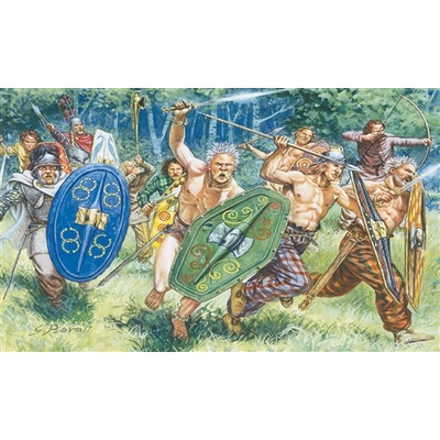 Italeri Gaul Warriors I II Century B.C. 1:72
