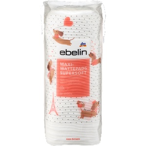 ebelin Козметични тампони Maxi, supersoft, 50 бр (10468785)