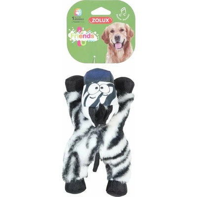 Zolux plyšová so zvukom zebra 119 x 114 x 315 mm