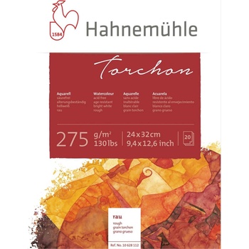Hahbemühle TORCHON 275 GR M2 drsný 20 listov 24x32 cm