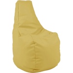 Pufrelax Пуф стол за деца 2-8 г. , 120л. Sunlounger Junior - Galben Еко кожа, Пълнеж от Полистиролни перли (PUF-G-SJ-ML-GLB)