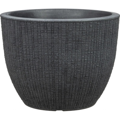 Scheurich Kvetináč Barceo 295 Stony Black 29 x 22 cm