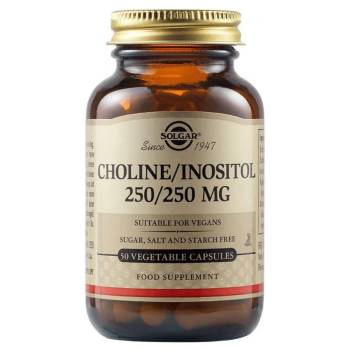 Image 1 of Solgar Choline & Inositol, 50 vegetable capsules