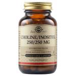 Solgar Choline & Inositol, 50 vegetable capsules
