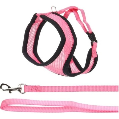 FLAMINGO Postroj s vodítkem na kočku Harms 32 x 36 - 48 cm