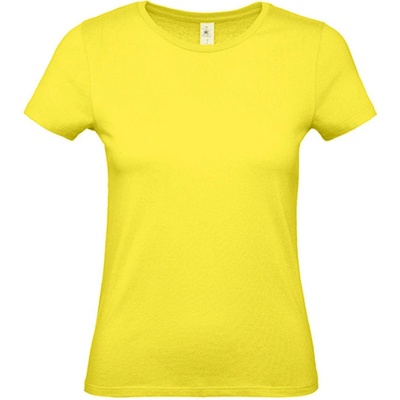 B&C Dámske tričko TW02T Solar Yellow