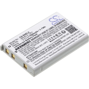 Cameron Sino Батерия (еквивалентна на EN-EL5) за Nikon Coolpix 3700, 5200, 7900, P80, P6000, Li-ion 3, 7V 1000mAh (CS-ENEL5)