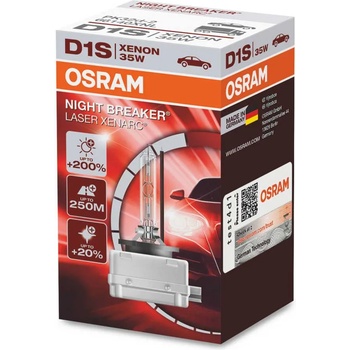 Image 1 of OSRAM XENARC NIGHT BREAKER LASER D1S 35W 85V (66140NXL)