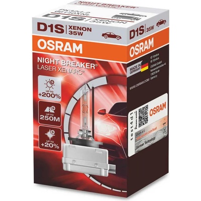 OSRAM XENARC NIGHT BREAKER LASER D1S 35W 85V (66140NXL)