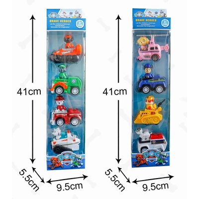 Armtoys 4 КУЧЕНЦА С КОЛИ ВЪВ ВЕРТИКАЛНА КУТИЯ 2 ВИДА