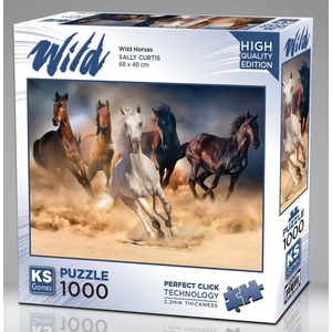 KS Games - Puzzle Wild Horses - 1 000 piese