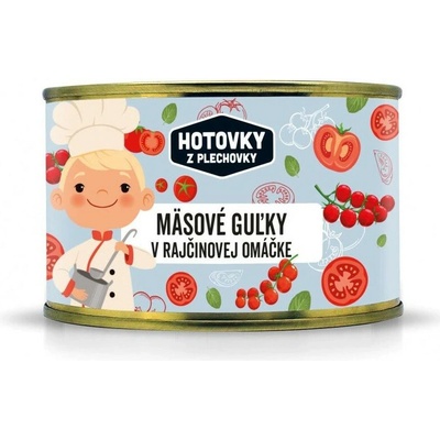 Hotovky z plechovky Mäsové guľky v rajčinovej omáčke 400 g
