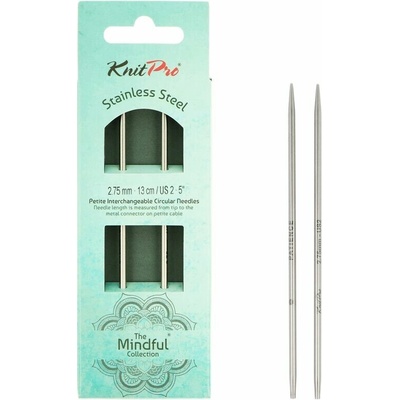 Knitpro Mindful Petite kruhové ihlice 13cm 2,75mm