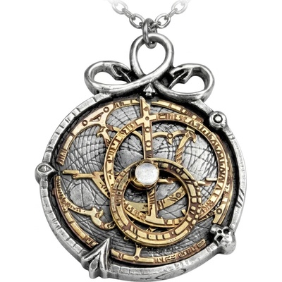 Alchemy Gothic Přívěsek Astroláb na řetízku p188